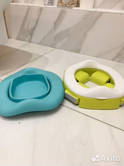 Дорожный горшок и насадка на унитаз roxy kids новы