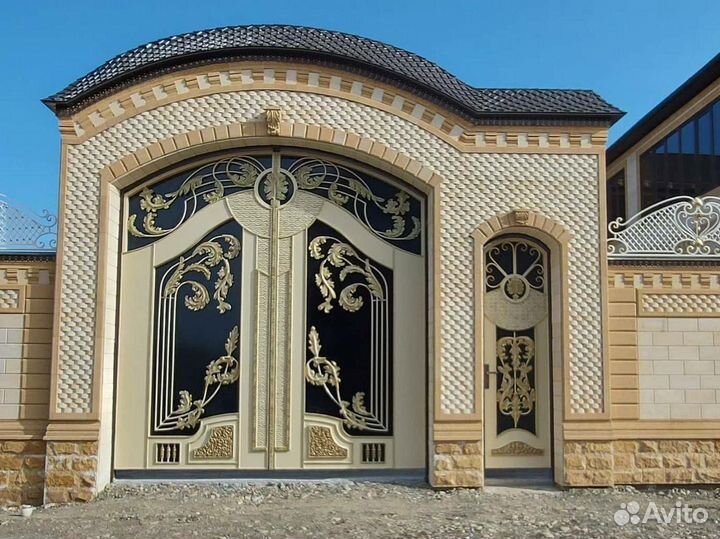 Кованые ворота