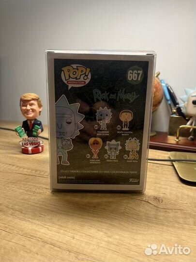 Funko pop Rick and morty Hologram rick clone №667