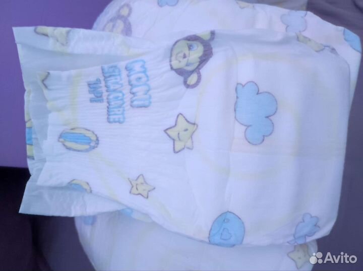 Подгузники 44шт momi S (4-8кг)