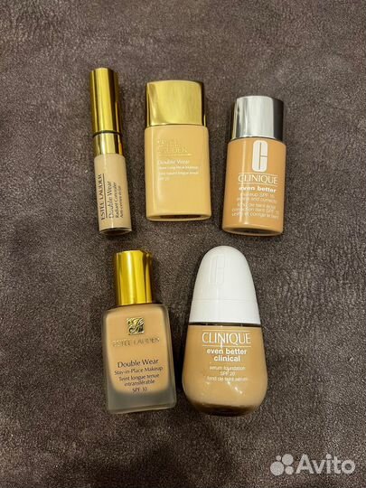Крем тональный estee lauder double wear, clinique