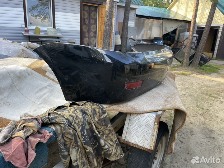 Задний бампер приора