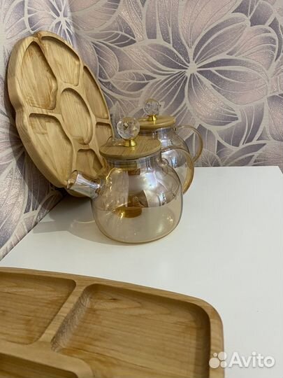 Чайник заварочный из стекла