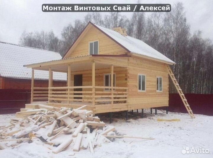 Винтовой фундамент