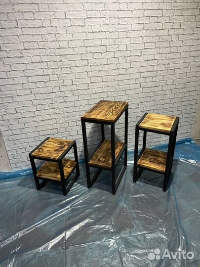 Подставка для аквариума в стиле лофт