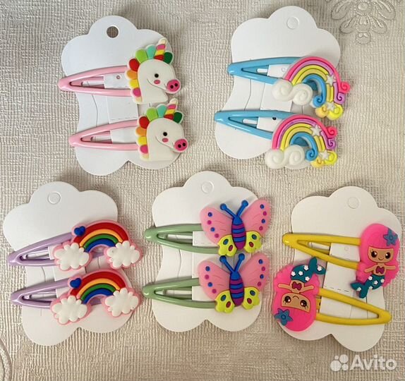 Заколки клик-клак