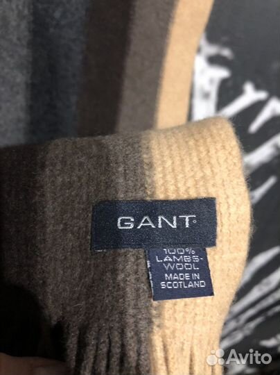 Шарф gant (Barbour Burberry harris tweed)