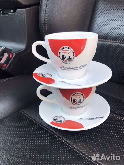 Кофейная чашка с блюдцем Монтана