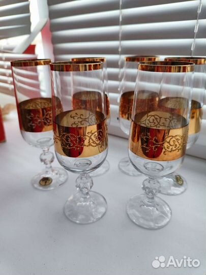 Хрустальные бокалы