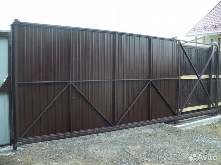 Ворота откатные от производителя