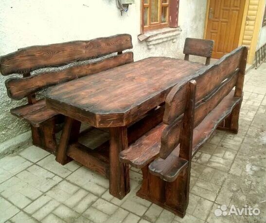 Садовая мебель под старину.а также мебель лофт