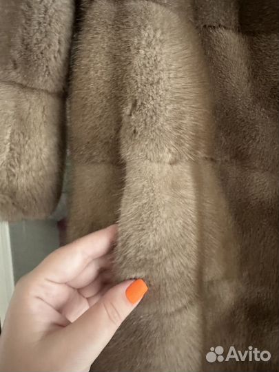 Шуба из песца