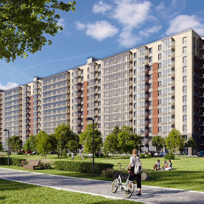 Квартира-студия, 26,3 м², 8/12 эт.