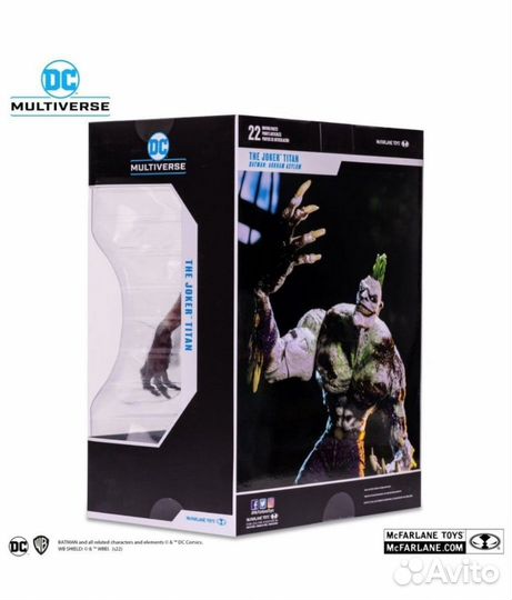 Joker Titan 30см mcfarlane, джокер титан, бэтмен