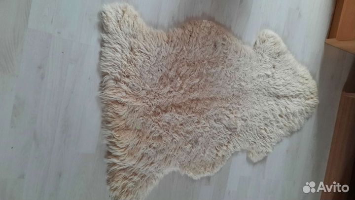 Коврик икеа овчина