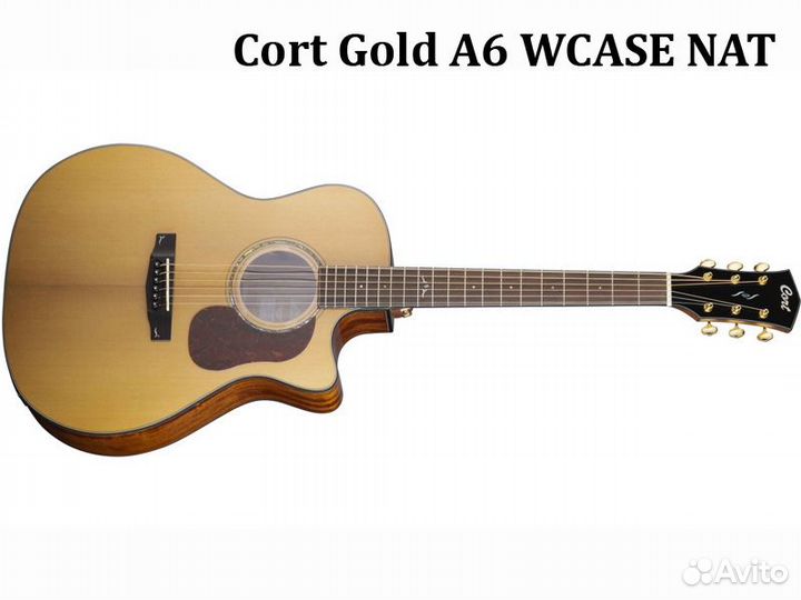 Cort Gold A6 wcase NAT