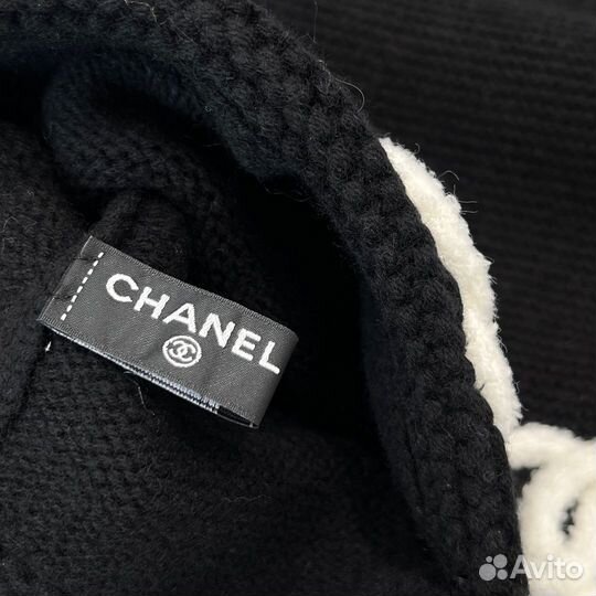 Комплект шапка и шарф Chanel