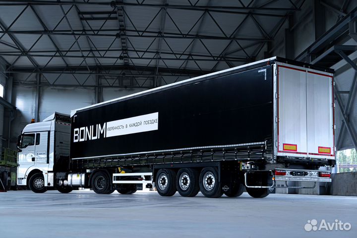 Полуприцеп шторный Bonum 914296-04, 2024