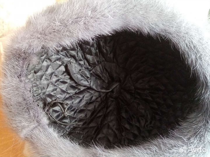 Шапка норковая женская