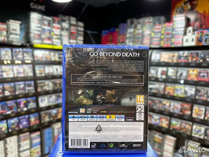 Игры для PS4: Dark Souls II: Scholar of the First