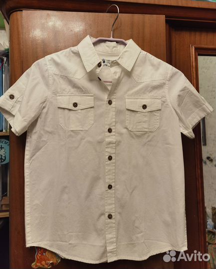 Рубашка для мальчика с коротким рукавом FunDay