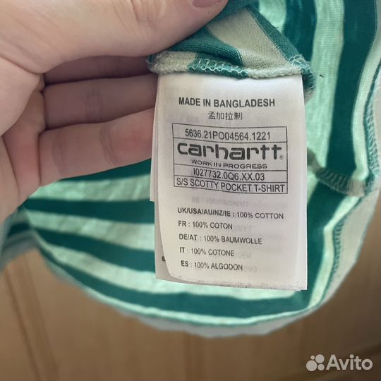 Футболка carhartt