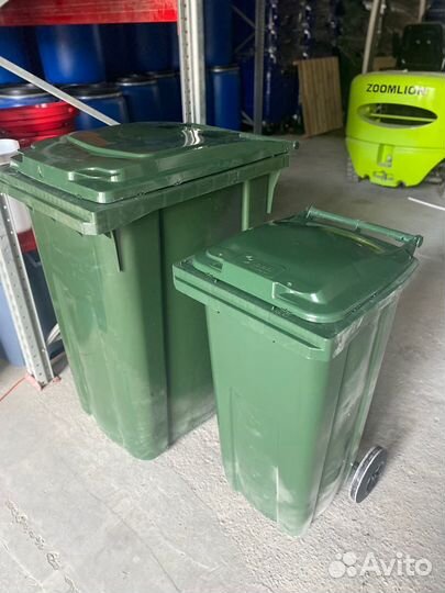 Мусорный Контейнер 360л Зеленый Цвет Краснодар