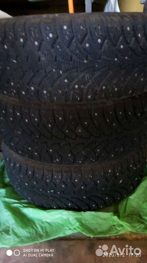 Зимняя резина r15 205/65 Шипы Nokian на штамповке