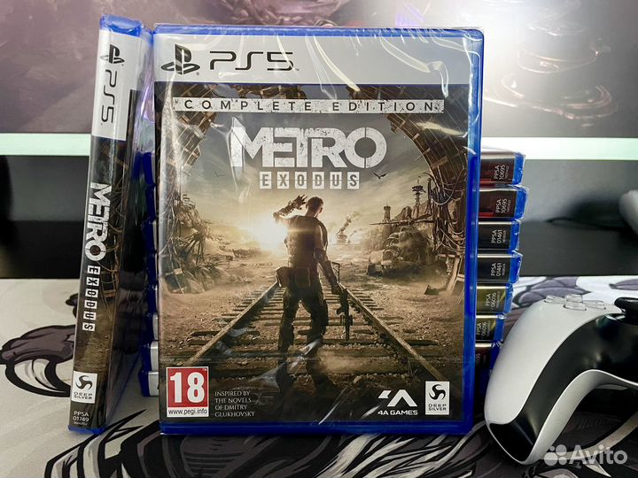 Metro Exodus Complete Edition PS 5 Диск RU
