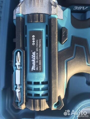 Дрель шуруповёрт makita 38в