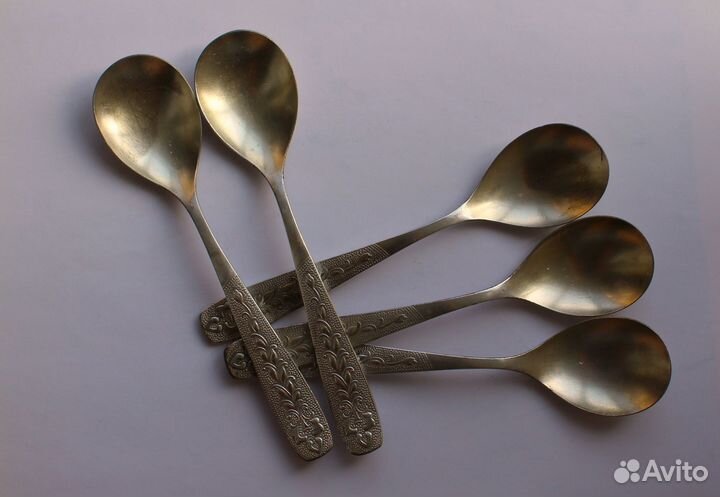 Ложки столовые мельхиоровые СССР