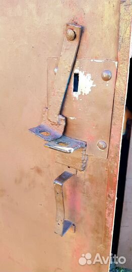 Ворота гаражные железные