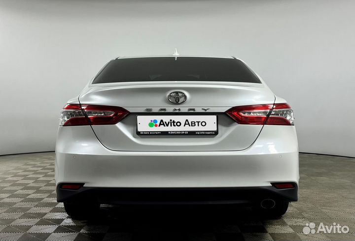Toyota Camry 2.5 AT, 2018, 59 000 км