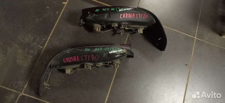 Toyota Carina ST170 фонари задние пара