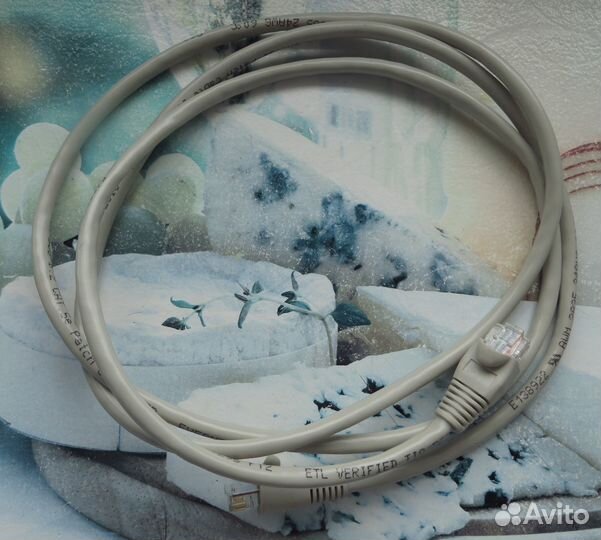 Сетевой кабель E138922 AWM 2835 24AWG 60C