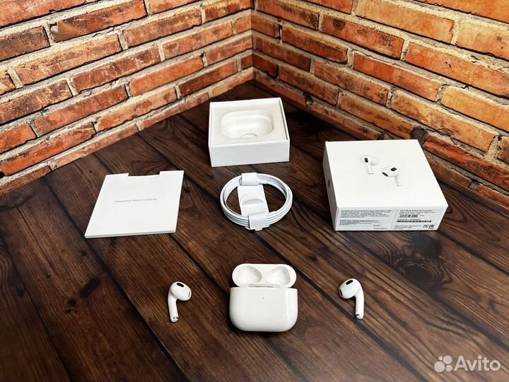 Наушники apple AirPods 3 (гарантия 1 год)