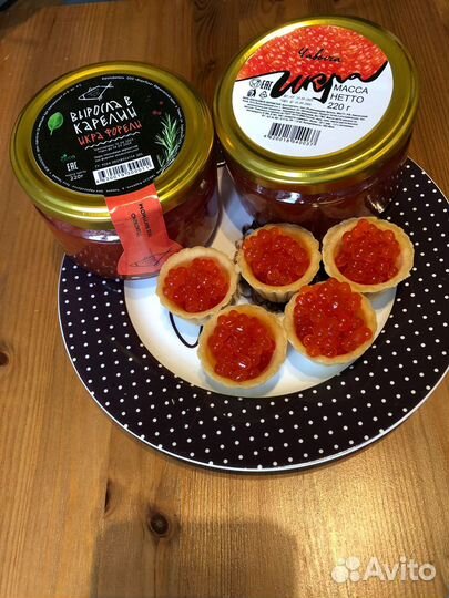 Икра красная щуки