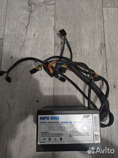 Блок питания hipro HPC500W-Active черный