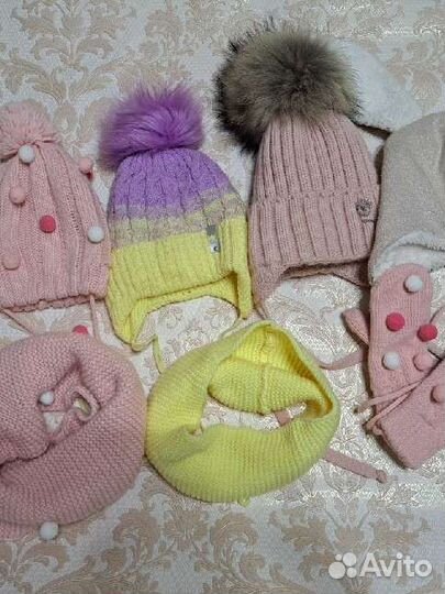 Шапки зима на 4/6 лет