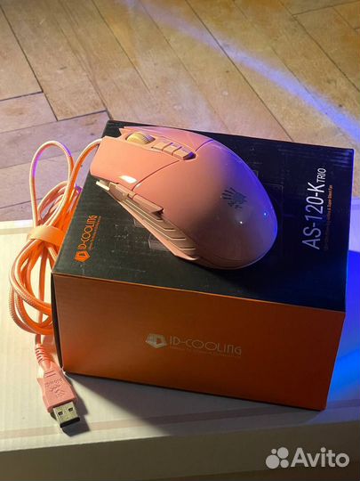 Игровая мышь Bloody p91s Pink