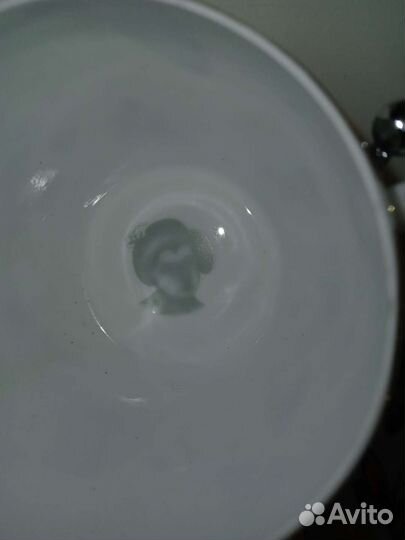 Фарфоровая кофейная пара