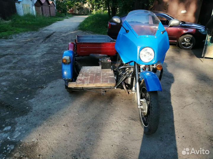 Мотоцикл Урал с прицепом