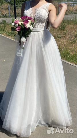 Продаю б/у свадебное платье объявление продам