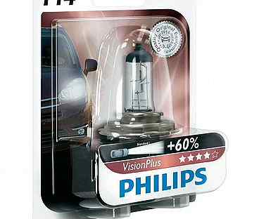 Лампа галогенная Philips VisionPlus H4 12V 60/55W