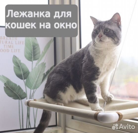 Лежанка для кошек гамак на окно для животных