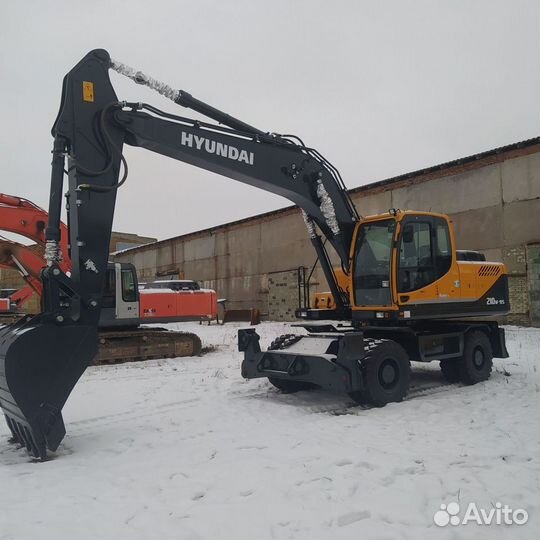 Колёсный экскаватор Hyundai R210W-9S, 2023