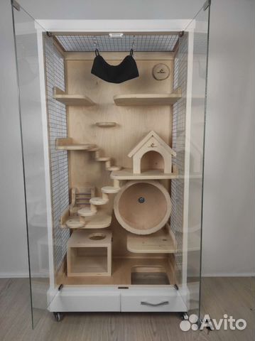 Витрина вольер для шиншилл