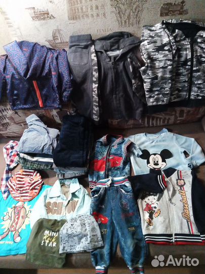 Детские вещи пакетом на мальчика 74-92