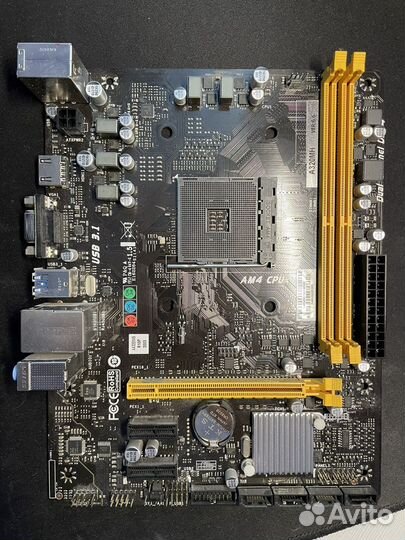 Материнская плата am4 a320