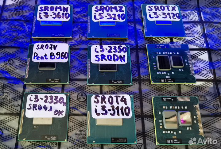 Процессор для ноутбука i5-460M i5-3210M i7-3610QM